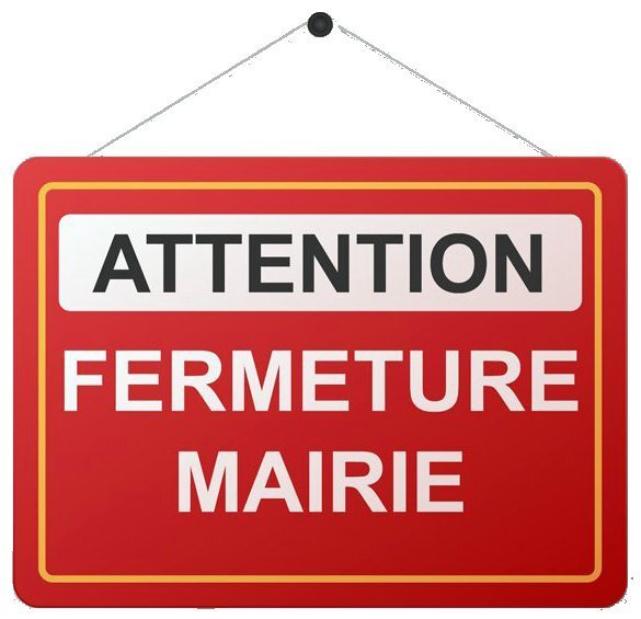 fermeture mairie